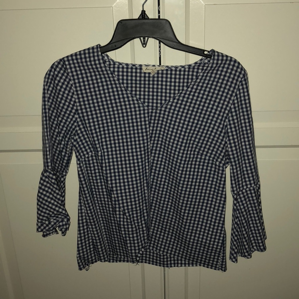 Blue and white loose too